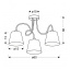 Люстра Candellux Luk 60x36 см Хром (33-70746) Львів