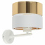 Бра TK Lighting Ілтон 20x28 см Золотисто-білий (TK4770) Хуст