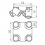 Спот Kanlux Laurin 22x22x10.5 см Чорний (Kan29129) Бориспіль