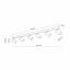 Спот TK Lighting Top 127x18x15 см Чорний (TK6178) Київ
