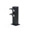 Вуличний стовпчик Kanlux Nasto 10x10x25 см Чорний (Kan36586) Бердянськ