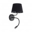 Бра TK Lighting Maja 40x19 см Чорний (TK10081) Славута