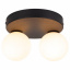 Стельовий світильник TK Lighting Bianca 24x19x15 см Біло-чорний (TK5682) Стрий