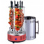 Електрошашличниця вертикальна Domotec BBQ MS-7783, нержавіюча сталь, червона Київ