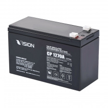 Акумуляторна батарея Vision CP 12В, 7,0Ач, AGM (CP1270A)