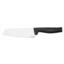 Кухонный нож Сантоку Fiskars Hard Edge 16 см Черный (1051761)