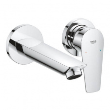 Змішувач для раковини Grohe BauEdge New на 2 отвори зі стіни (20474001)