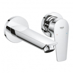Змішувач для раковини Grohe BauEdge New на 2 отвори зі стіни (20474001) Косов