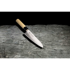 Нож кухонный Деба Tojiro Zen 15.5 см Бежевый (FD-571D) Акимовка