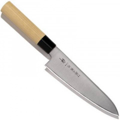 Нож кухонный Деба Tojiro Zen 15.5 см Бежевый (FD-571D) Акимовка