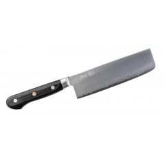 Кухонный нож Накири Suncraft Senzo Professional 16.5 см Черный (MP-06) Доманёвка