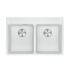 Мийка для кухні Franke Maris MRG 620 TL врізна, білий (114.0720.012)