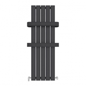 Рушникосушка водяна Ideale Stella 1200x500 чорний матовий