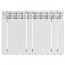 Алюмінієвий радіатор Mirado 500/96 AL білий