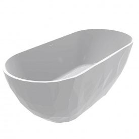 Ванна зі штучного каменю Miraggio Sapfire 165x76 білий