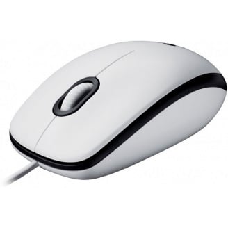 Миша Logitech Mouse M100 White (910-006764)