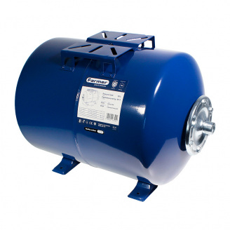 Гидроаккумулятор горизонтальный Farmer 50 л (67574)