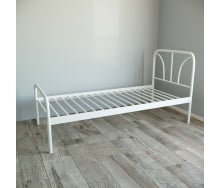 Ліжко односпальне металеве Тobi Sho RELAX-1 200х90см біле