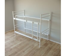 Ліжко двоярусне Tobi Sho COMFORT DUO металеве 190X80 Білий