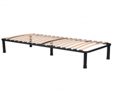 Каркас кровати 1-2 190х80х18 XL, с 5 ножками черный