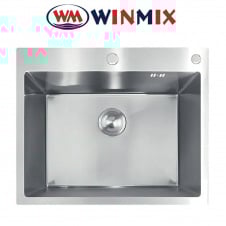 Кухонная мойка Winmix MH6050 Decor NANO-SILVER из нержавеющая сталь