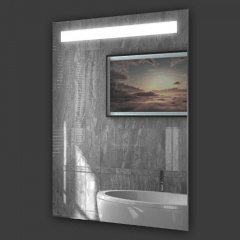 Зеркало настенное Экватор с LED подсветкой DR-01 700х900х30 Акимовка