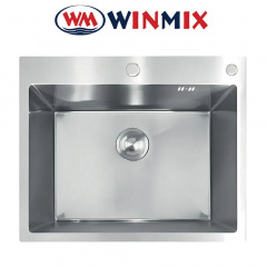 Кухонная мойка Winmix MH6050 Decor NANO-SILVER из нержавеющая сталь Киев