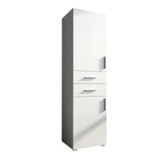 Шафа-пенал Tobi Sho ST-0014 з полицями та висувними шухлядами, 600х2180х520 мм, Білий Королево
