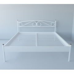 Кровать Tobi Sho VERONA-1 двухспальная металлическая 200X180 Белый Луцк