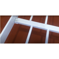Кровать Tobi Sho VERONA-1 двухспальная металлическая 200X180 Белый Луцк