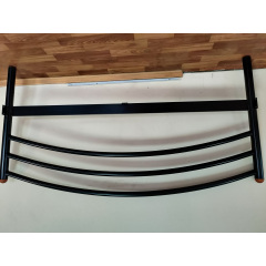 Кровать Tobi Sho GLORIA-1 (50) двуспальная металлическая 200x180 Черный Черновцы