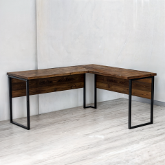 Стіл кутовий офісний Tobi Sho LOFT Volcano СУЛВ/1-1 стільниця 18 мм, 1400х1200х750 Фаєрвуд Бердичів