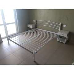 Кровать Tobi Sho GLORIA-1 (50) полуторная металлическая 190x140 Черный Обухов
