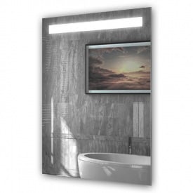 Зеркало настенное Экватор с LED подсветкой DR-01 400х700х30