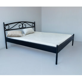 Ліжко Tobi Sho VERONA-1 полуторне металеве 200X140 Чорний