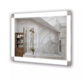 Зеркало настенное Экватор с LED подсветкой по периметру DR-28 700х500х30