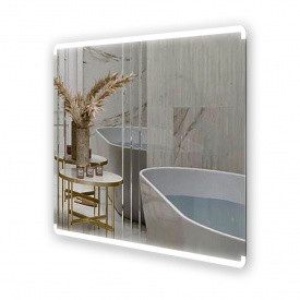 Зеркало настенное Экватор с LED подсветкой DR-17 900х700х25