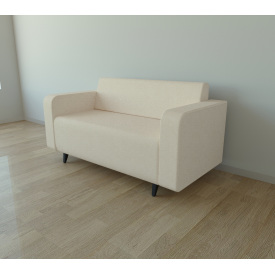 Диван офисный Tobi Sho Арне с подлокотниками 1380х700х740 мм, обивка велюр Magic Bone