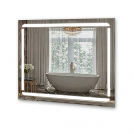 Дзеркало настінне Екватор з фоновим LED підсвічуванням DR-22 700х500х30