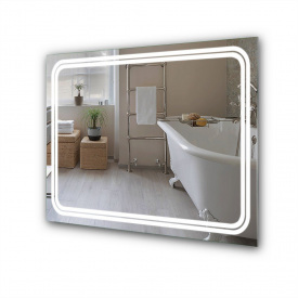 Зеркало прямоугольное Экватор с фоновой LED подсветкой DR-46 900х700х30