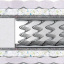 Матрас Sleep&amp;Fly ортопедический пружинный GA Online ComFort Hard 200x180 см Свеса