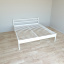 Кровать Tobi Sho COMFORT-1 полуторная металлическая 200X120 Белый Энергодар