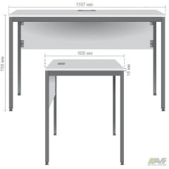 Стіл письмовий Осло 1187х600 мм дсп кольору бук Кривой Рог