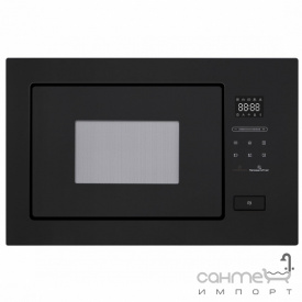Встраиваемая микроволновая печь Interline Flat Bottom MWG 926 SEF BA черное стекло