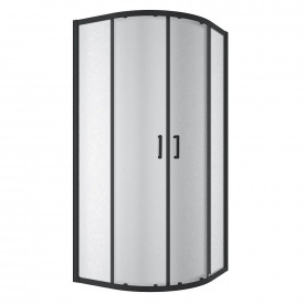 Душова кабіна Koller Pool Line ARC 900x900 black matt, cкло 6мм grape (1440652504)