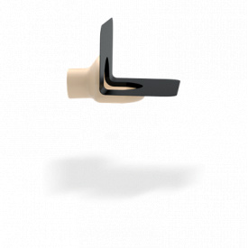 Парапетная воронка из полиуретана SitaVasant с ПВХ-фартухом (диаметр 110 мм)