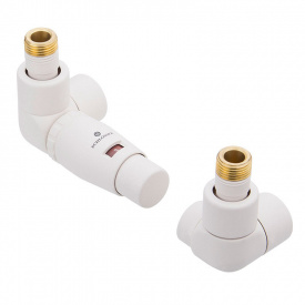 Комплект термостатичний Schlosser Lux осьовий лівий, GZ 1/2 х 15mm Cu, термоголовка Mini (603700303)