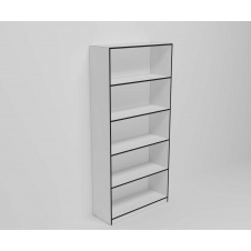 Стелаж торговий без задньої стінки 1800*280*800