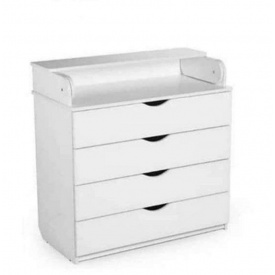 Пеленальный комод на 4 ящика без ручек