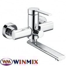 Смеситель для ванны короткий нос Winmix Lord Euro (Chr-009), Польша